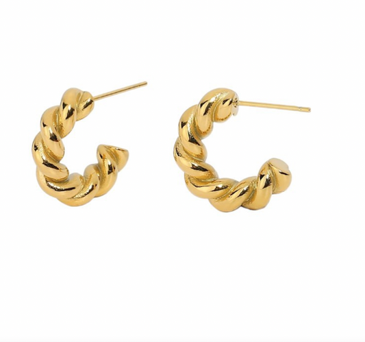 twisty earring